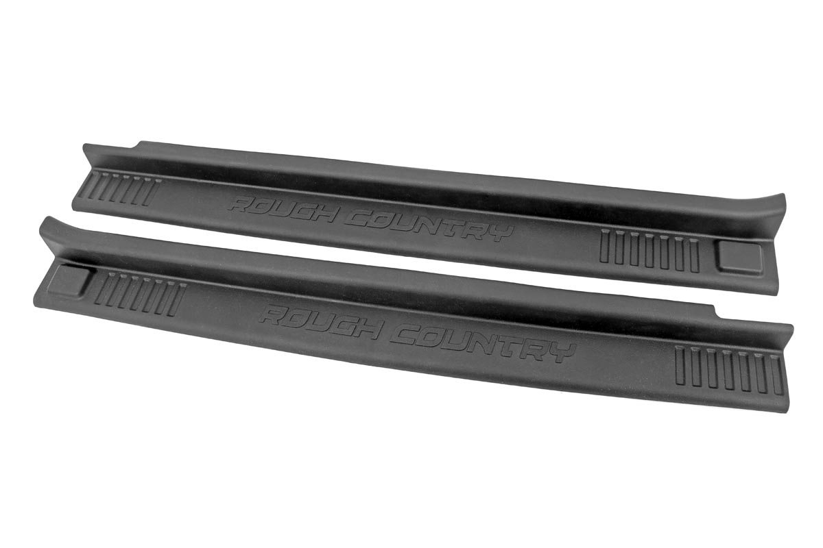 Jeep Wrangler Entry Guards - Front and Rear - Rough Country - '07-'18